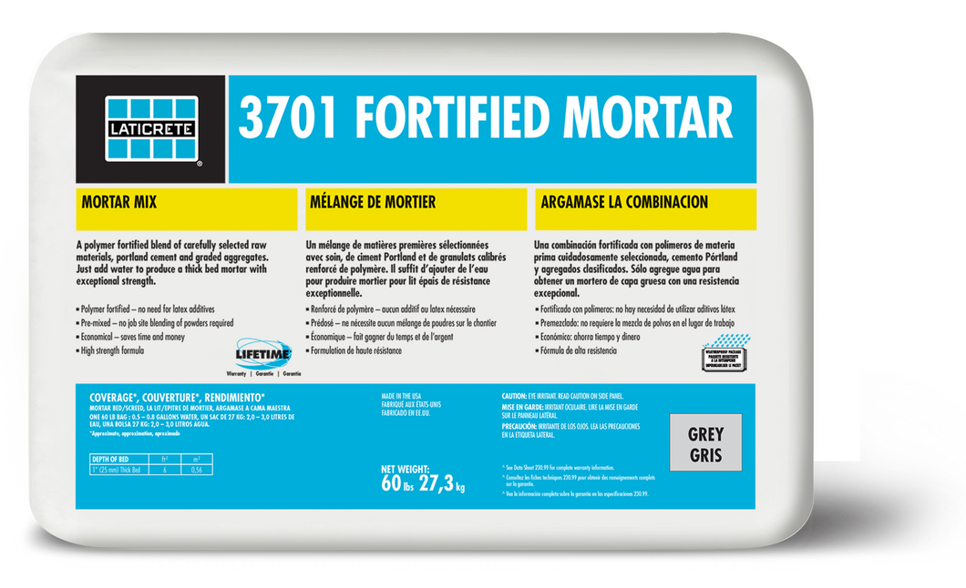 3701 Fortified Mortar Bed