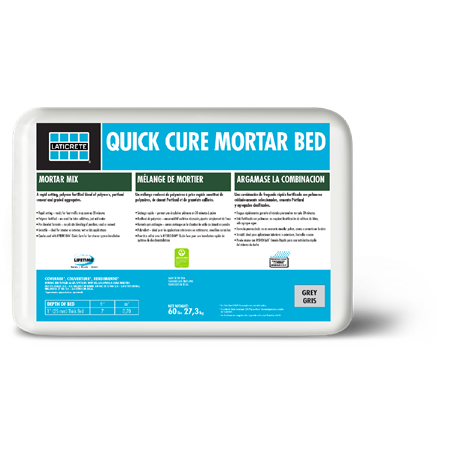 Quick Cure Mortar Bed